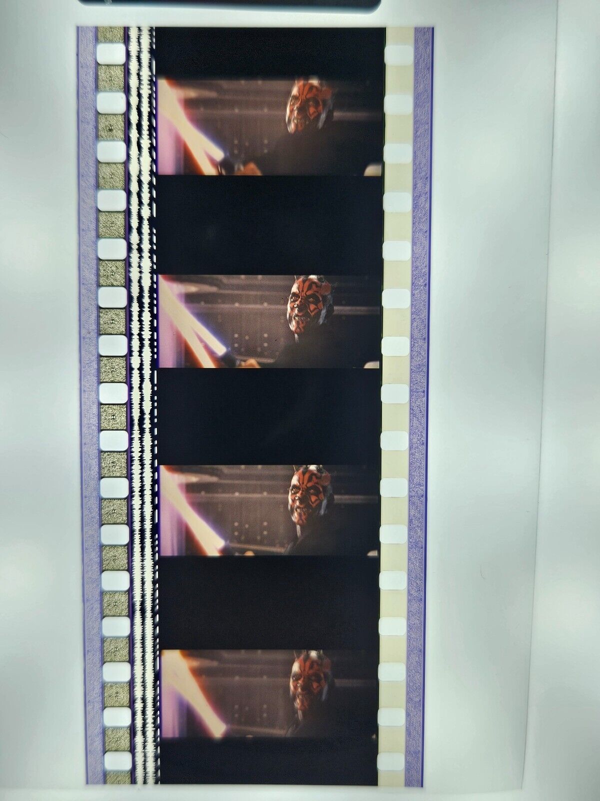 Darth Maul Star Wars Episode 1 Phantom Menace 35mm Original Film Cells SW2085 Star Wars 35mm Film Cell - Hobby Gems