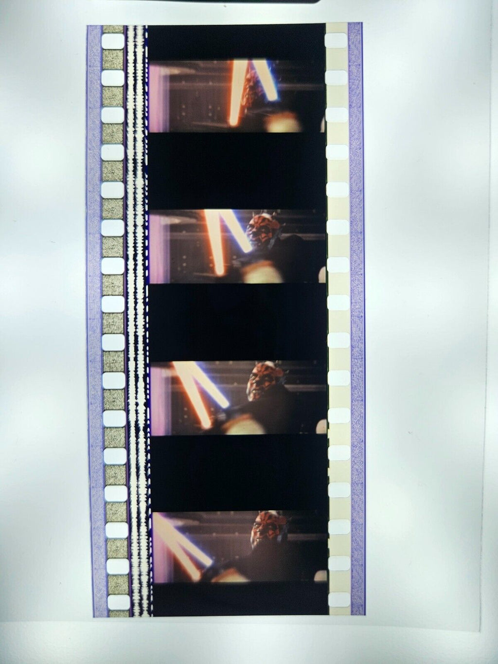 Darth Maul Star Wars Episode 1 Phantom Menace 35mm Original Film Cells SW2095 Star Wars 35mm Film Cell - Hobby Gems