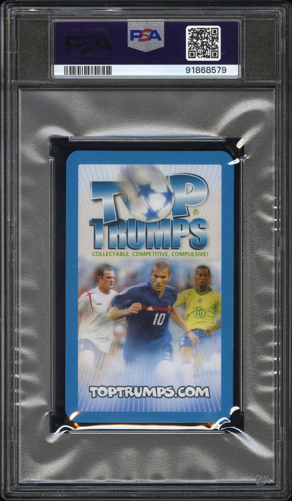 DAVID BECKHAM PSA 10 2006 Top Trumps World Football Stars Soccer Base Graded Cards - Hobby Gems