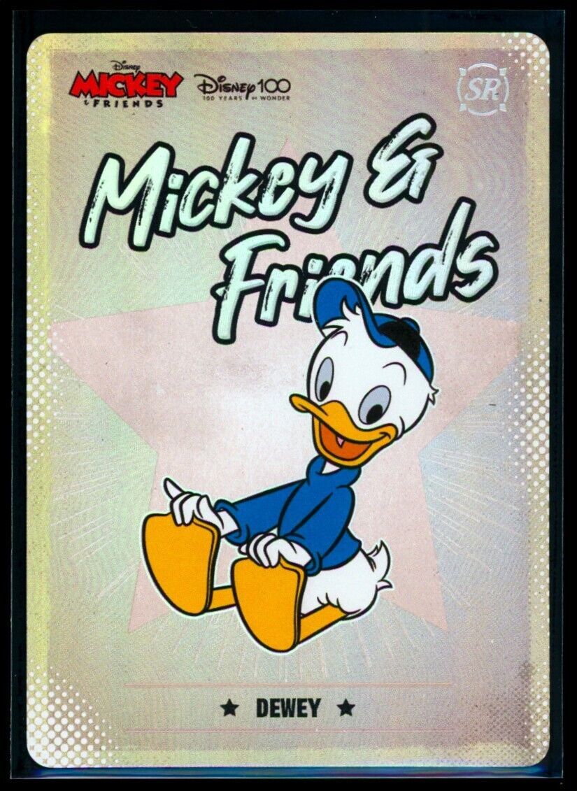 DEWEY 2023 Kakawow Disney 100 Mickey & Friends Refractor SR #09 Disney Parallel - Hobby Gems