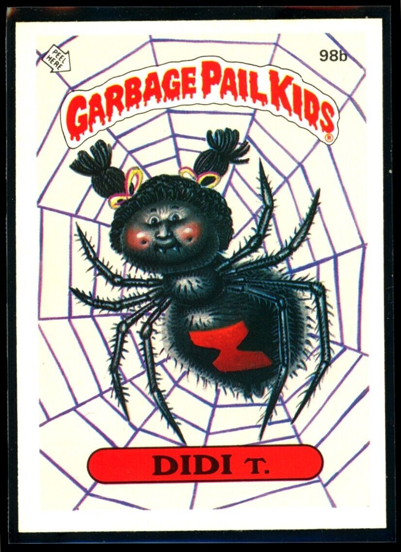 DIDI T. 1986 Garbage Pail Kids Series 3 #98b NM C1 Garbage Pail Kids Base - Hobby Gems