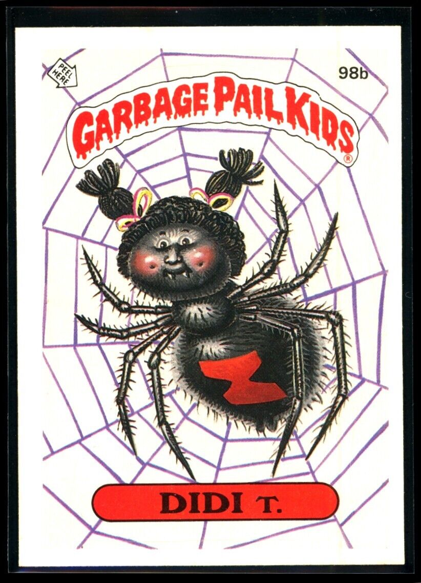 DIDI T. 1986 Garbage Pail Kids Series 3 #98b NM C2 Garbage Pail Kids Base - Hobby Gems