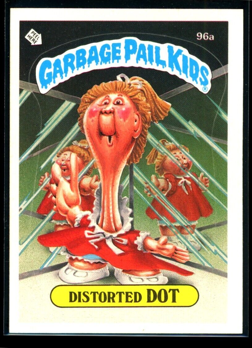 DISTORTED DOT 1986 Garbage Pail Kids Series 3 #96a NM Garbage Pail Kids Base - Hobby Gems
