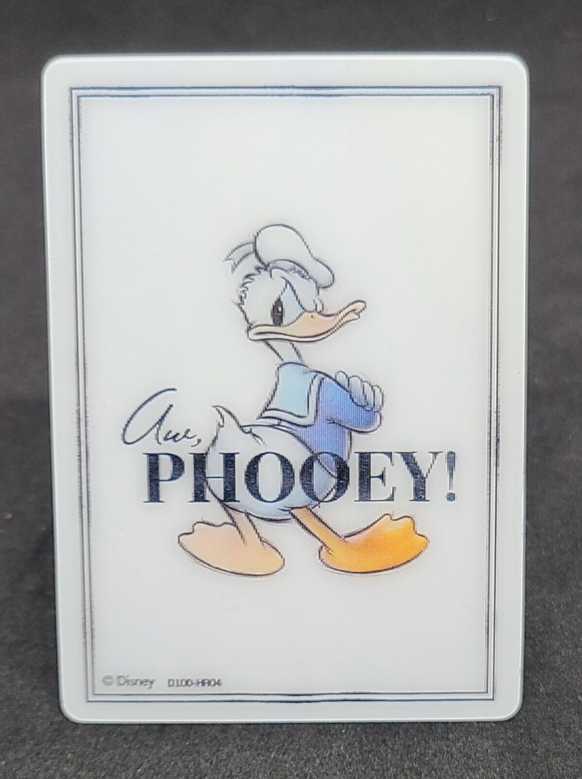 DONALD DUCK 2023 Disney 100 Years Joyful Card Fun 3-D Hand Drawn Lenticular Disney Base - Hobby Gems