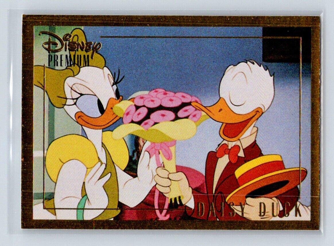 DONALD'S DOUBLE TROUBLE Donald & Daisy Duck 1995 Skybox Disney Premium #26 C2 Disney Base - Hobby Gems