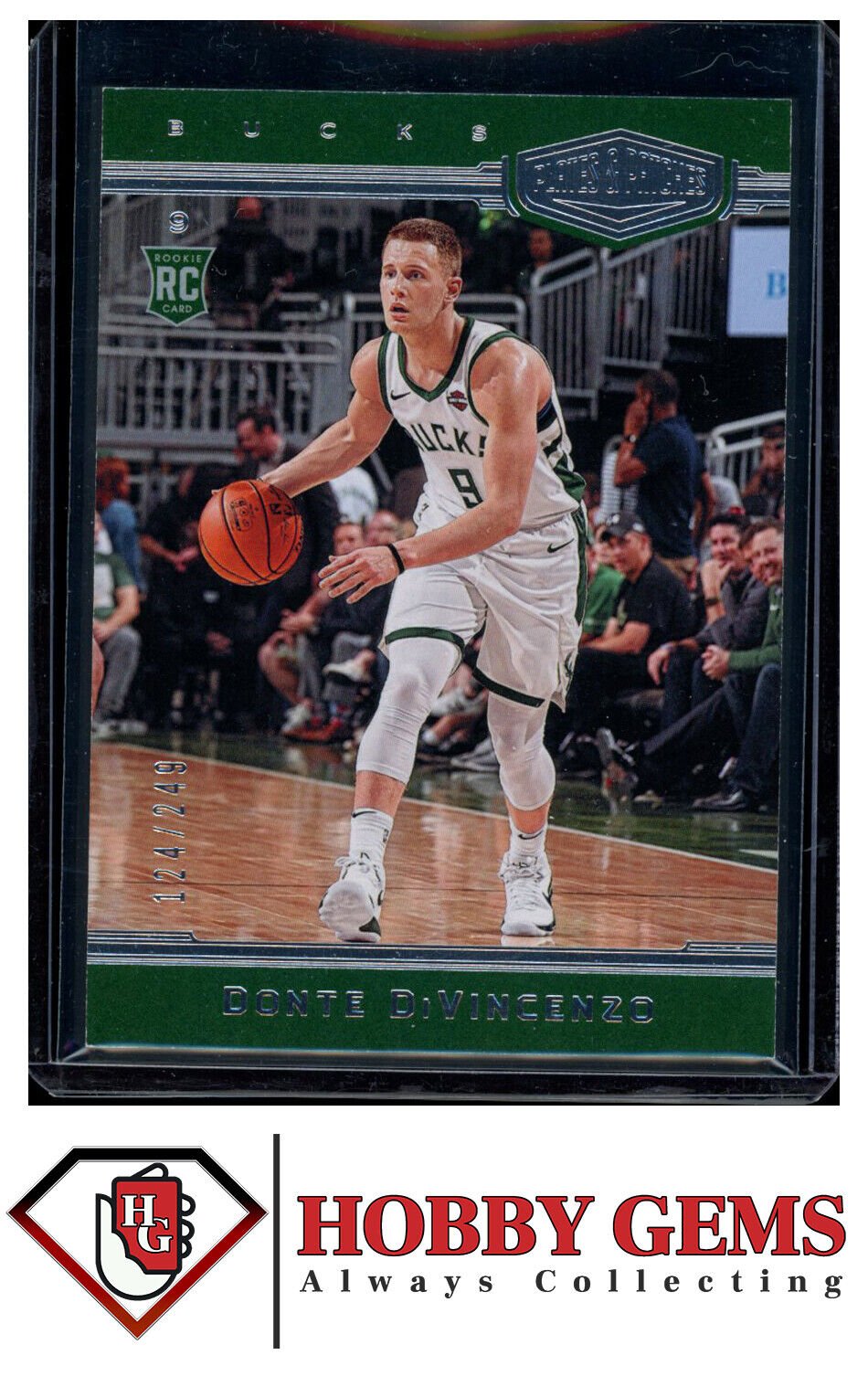 DONTE DIVINCENZO 2018-19 Panini Chronicles RC Plates & Patches 124/249 #394 Basketball Parallel Serial Numbered - Hobby Gems
