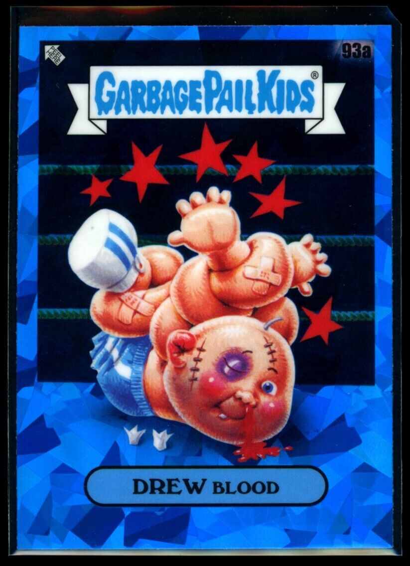 DREW BLOOD 2021 Topps Sapphire Garbage Pail Kids #93a Garbage Pail Kids Base - Hobby Gems
