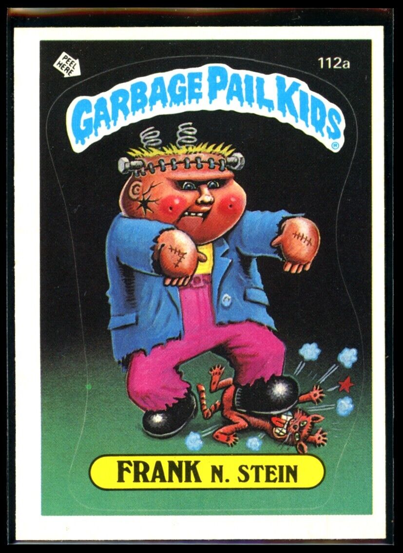 FRANK N. STEIN 1986 Garbage Pail Kids Series 3 #112a No Copyright NM C3 Garbage Pail Kids Base - Hobby Gems