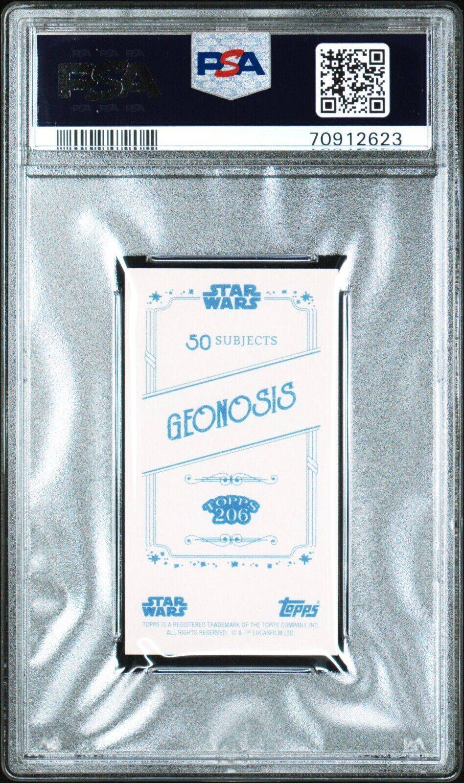 GEONOSIS PSA 10 2022 Topps 206 Star Wars Planets Limited Edition Star Wars Base Graded Cards - Hobby Gems