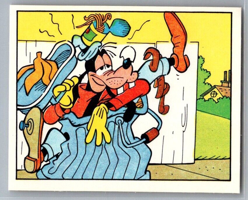GOOFY 1978 Disney Mickey Story Panini Sticker #294 C2 Disney Sticker - Hobby Gems