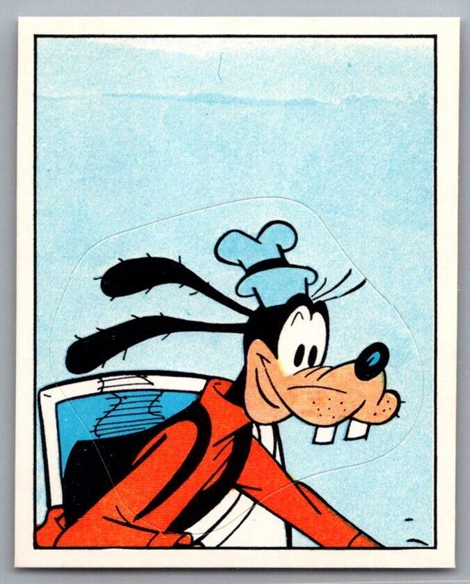 GOOFY 1978 Disney Mickey Story Panini Sticker #321 C3 Disney Sticker - Hobby Gems