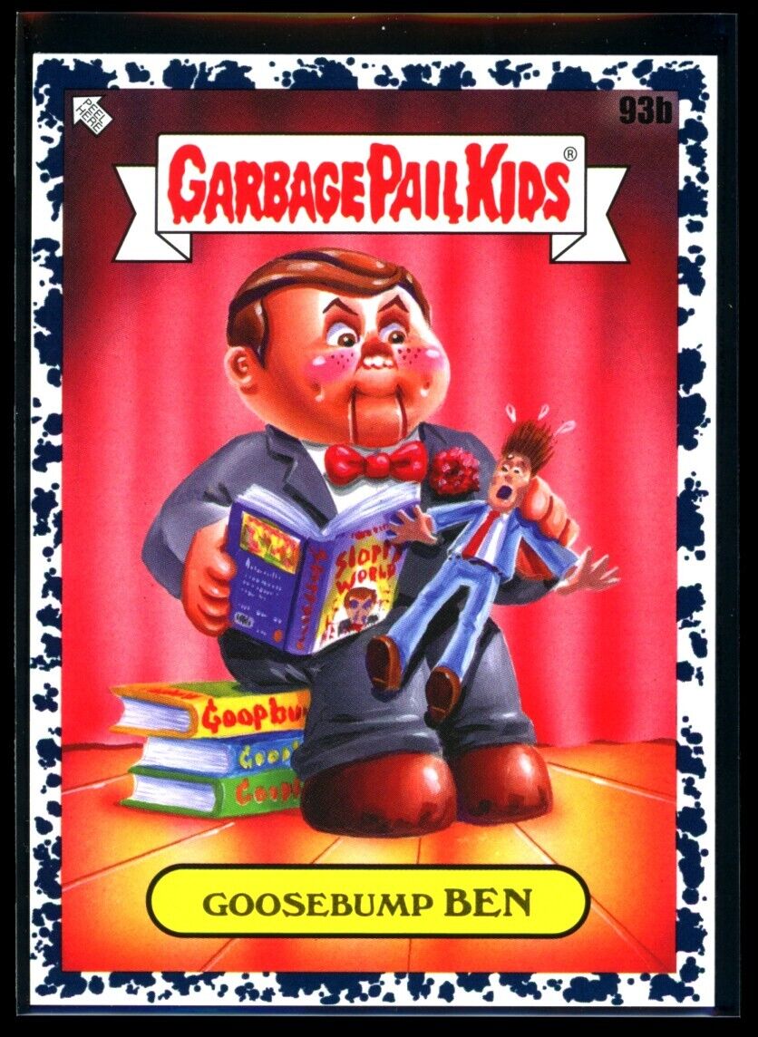 GOOSEBUMP BEN 2022 Topps Book Worms Inkwell Black Garbage Pail Kids #93b Garbage Pail Kids Base - Hobby Gems