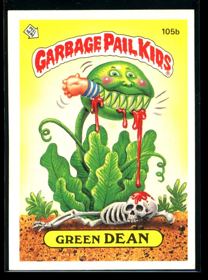 GREEN DEAN 1986 Garbage Pail Kids Series 3 #105b NM C2 Garbage Pail Kids Base - Hobby Gems