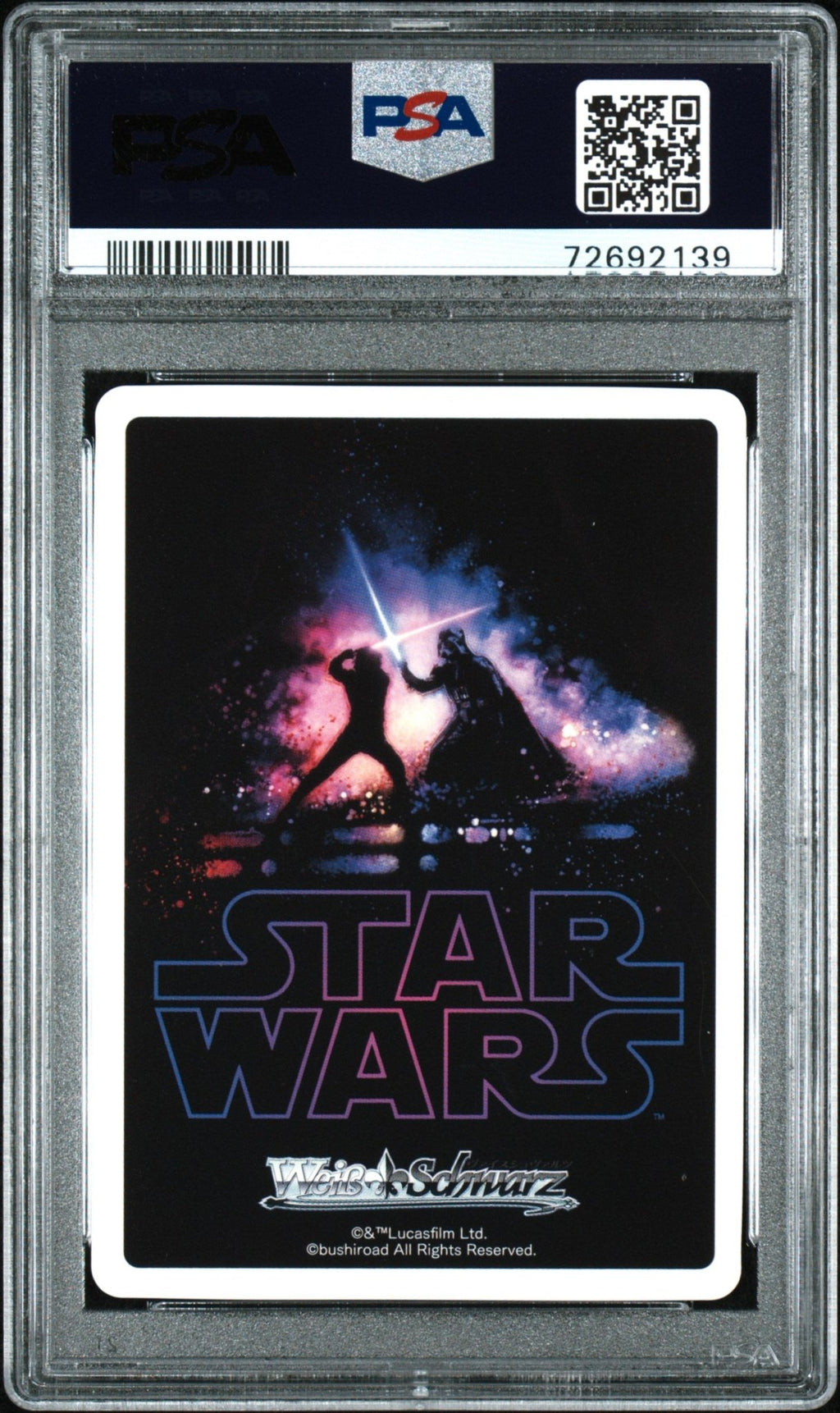 HAN SOLO PSA 10 2022 Weiss Schwarz Star Wars 