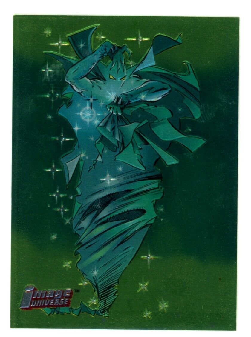 HELLSPAWN POWERS Spawn 1995 Topps Image Universe Founders Series #50 Image Universe Base - Hobby Gems