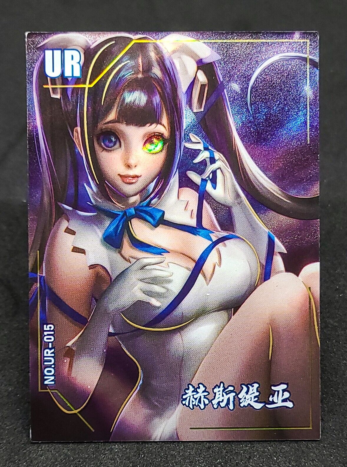 HESTIA Is it Wrong UR-015 Super Sister Goddess Story Waifu Anime C1 Goddess Story Base - Hobby Gems