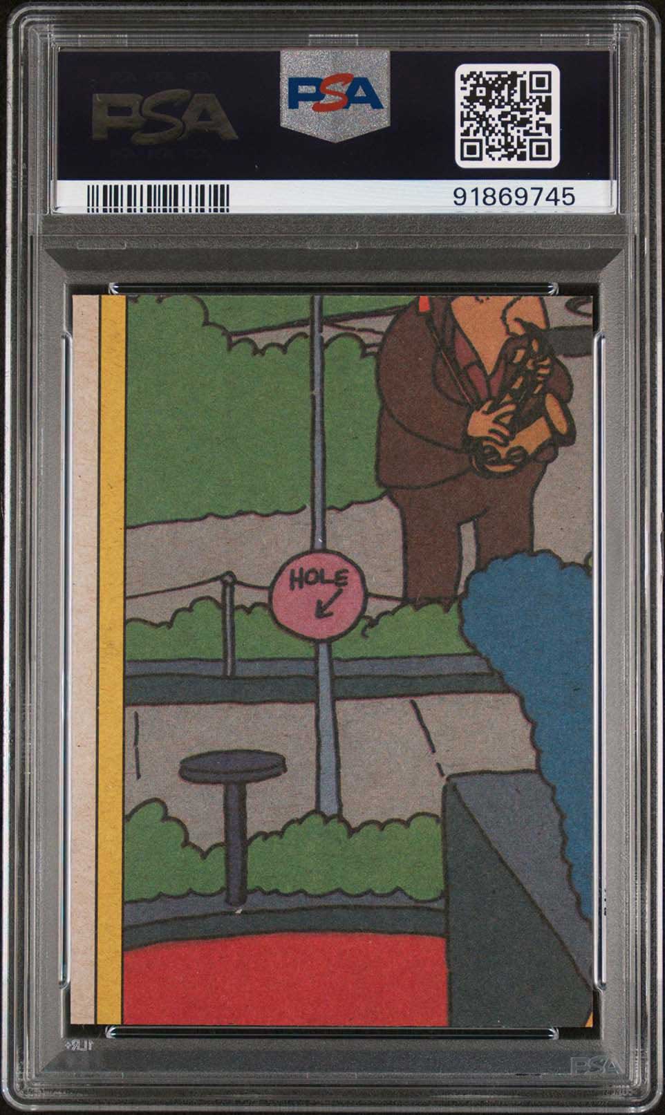 HOMER SIMPSON PSA 9 1990 Topps The Simpsons Bbaarrtttt! #72 The Simpsons - Hobby Gems