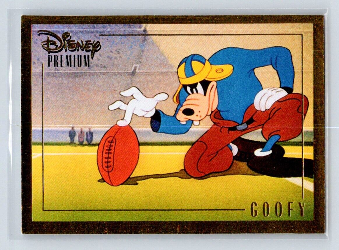 HOW TO PLAY FOOTBALL Goofy 1995 Skybox Disney Premium #34 C1 Disney Base - Hobby Gems