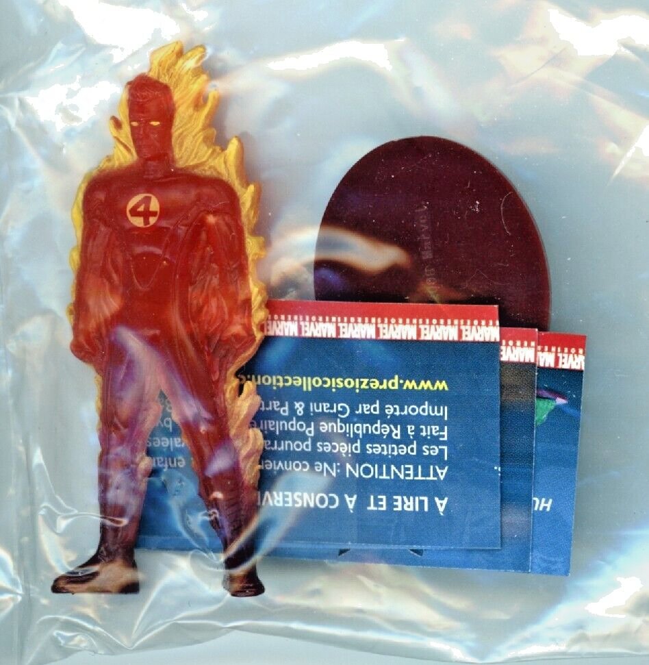 HUMAN TORCH 2008 Marvel Heroes Ultimate Collection Preziosi Collectible 2.5