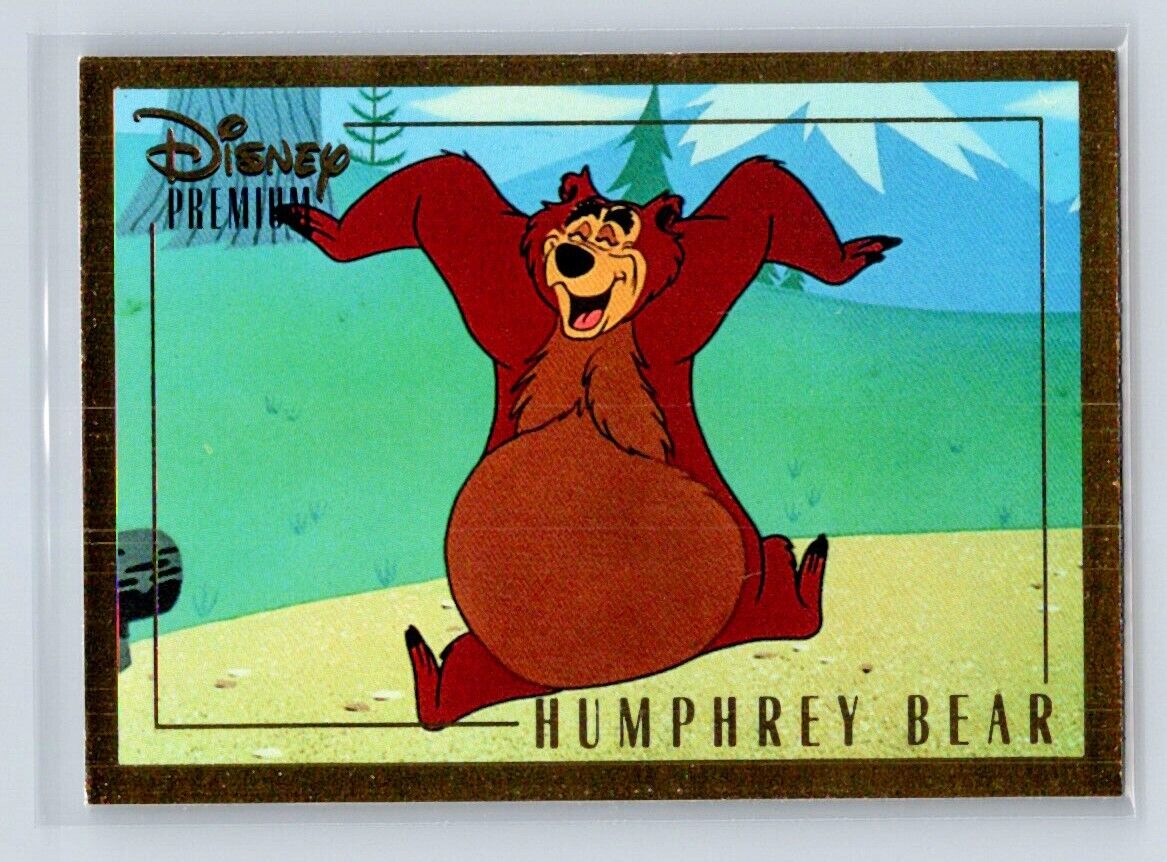 HUMPHREY BEAR 1995 Skybox Disney Premium #49 C1 Disney Base - Hobby Gems