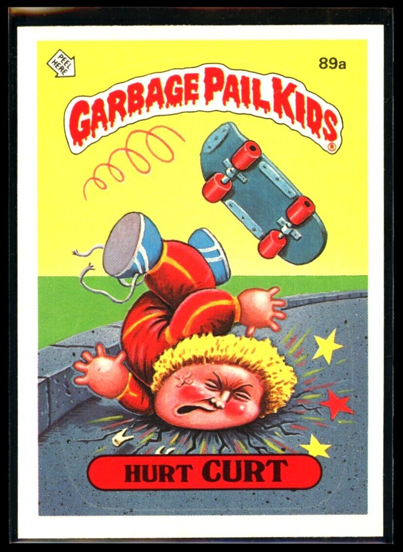 HURT CURT 1986 Garbage Pail Kids Series 3 #89a No Copyright NM C3 Garbage Pail Kids Base - Hobby Gems