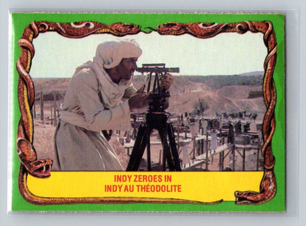 INDY ZEROES IN 1981 O-Pee-Chee Raiders of the Lost Ark #47 C1 Raiders of the Lost Ark Base - Hobby Gems