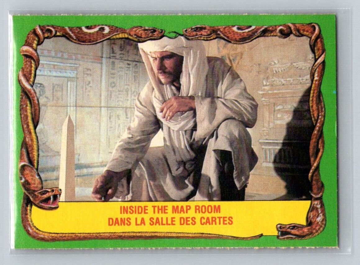 INSIDE THE MAP ROOM 1981 O-Pee-Chee Raiders of the Lost Ark #45 C2 Raiders of the Lost Ark Base - Hobby Gems
