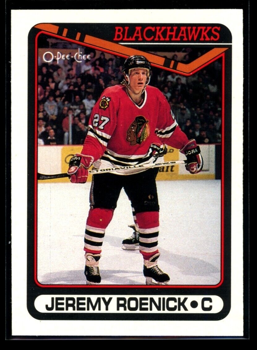 JEREMY ROENICK 1990-91 O-Pee-Chee #7 Hockey Base - Hobby Gems
