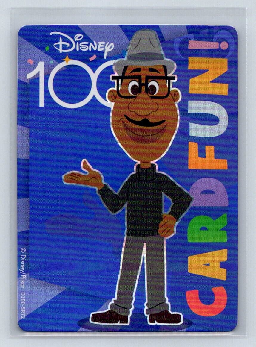 JOE GARDNER Soul 2023 Disney 100 Joyful Card Fun #D100-SR72 Disney Base - Hobby Gems
