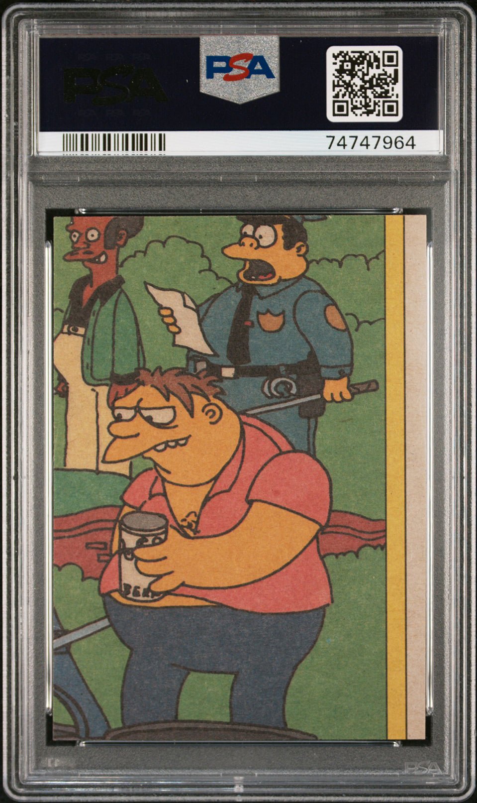 KIDS OUT THERE IN TV LAND Bart Simpson PSA 9 1990 Topps The Simpsons #53 C1 The Simpsons Base Graded Cards - Hobby Gems