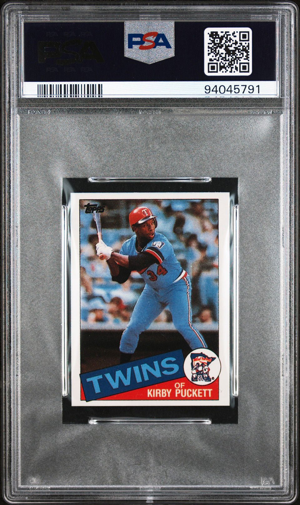 KIRBY PUCKETT PSA 7 1990 Topps Doubleheaders Baseball Base Graded Cards - Hobby Gems