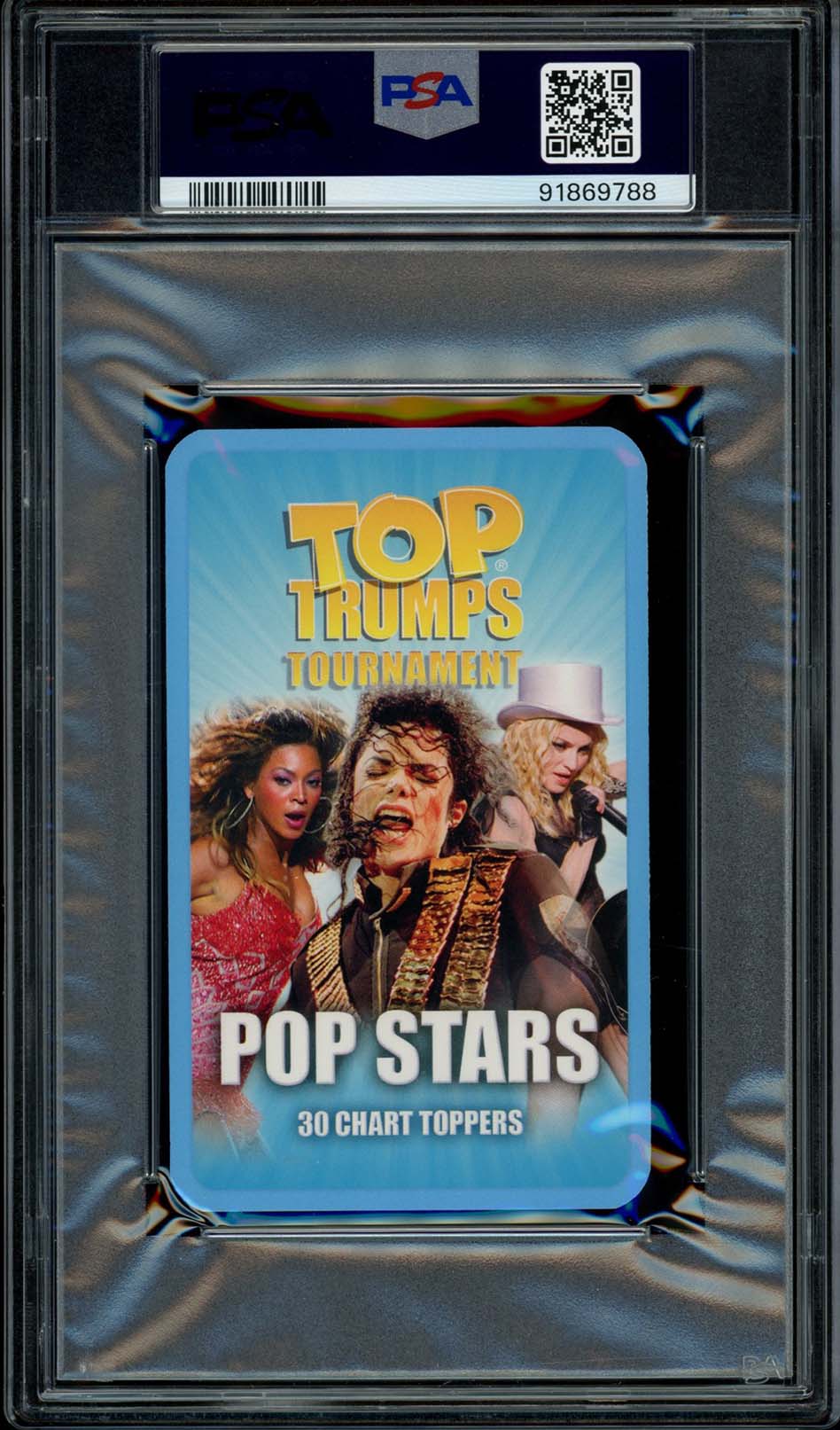 KYLIE MINOGUE PSA 9 2009 Top Trumps Tournament Pop Stars Pop Culture Base Graded Cards - Hobby Gems