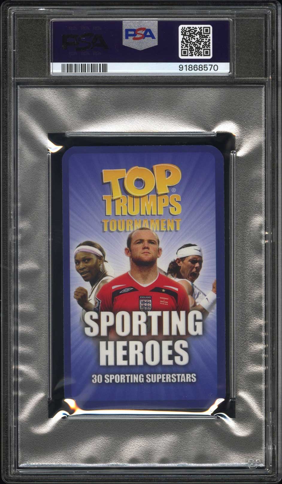 LIONEL LEO MESSI PSA 8 2009 Top Trumps Tournament Sporting Heroes Soccer Base Graded Cards - Hobby Gems