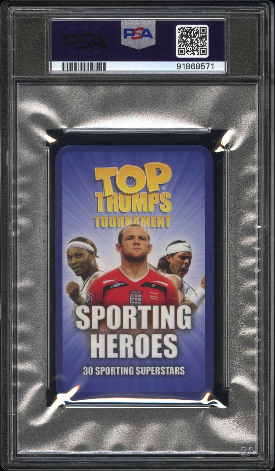 MICHAEL JORDAN PSA 7 2009 Top Trumps Tournament Sporting Heroes Basketball Base Graded Cards - Hobby Gems