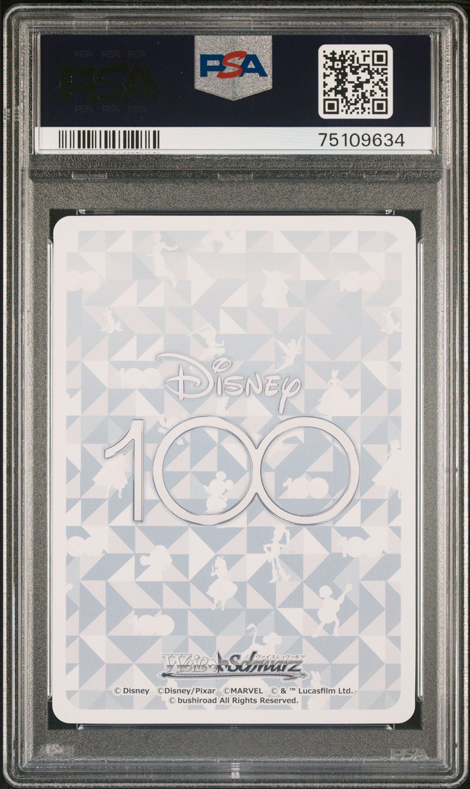 MICKEY DONALD GOOFY PSA 10 2023 Weiss Schwarz Disney 100 Dds/S104-054 RR C1 Disney Base Graded Cards - Hobby Gems