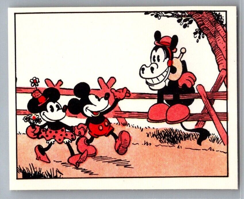 MICKEY & MINNIE MOUSE 1978 Disney Mickey Story Panini Sticker #45 C2 Disney Sticker - Hobby Gems