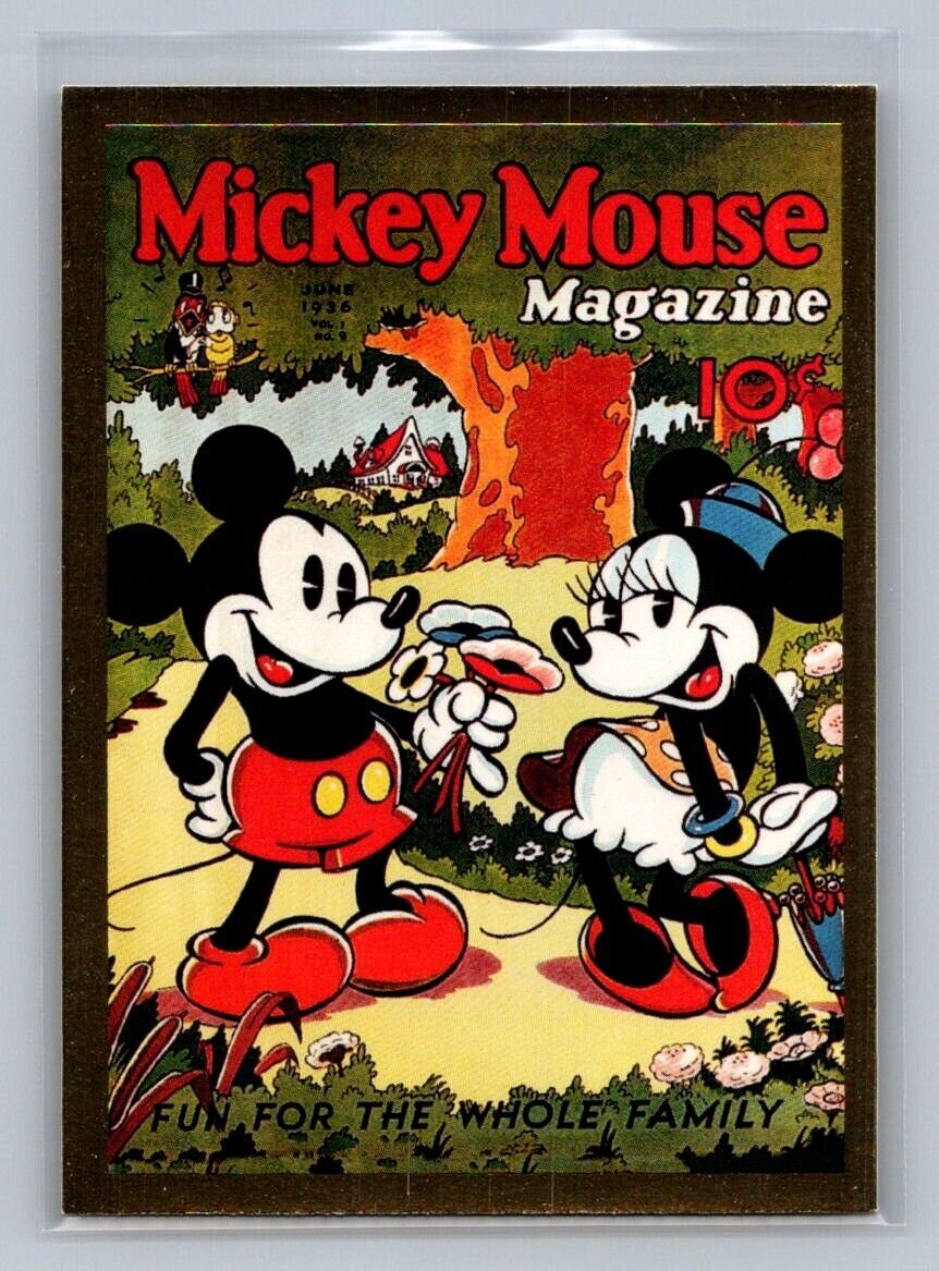 MINNIE MOUSE 1936 Mickey Mouse 1995 Skybox Disney Premium Magazine Cover #74 C5 Disney Base - Hobby Gems