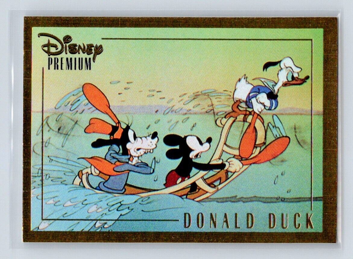 MOOSE HUNTERS Goofy Mickey Mouse Donald Duck 1995 Skybox Disney Premium #17 Disney Base - Hobby Gems