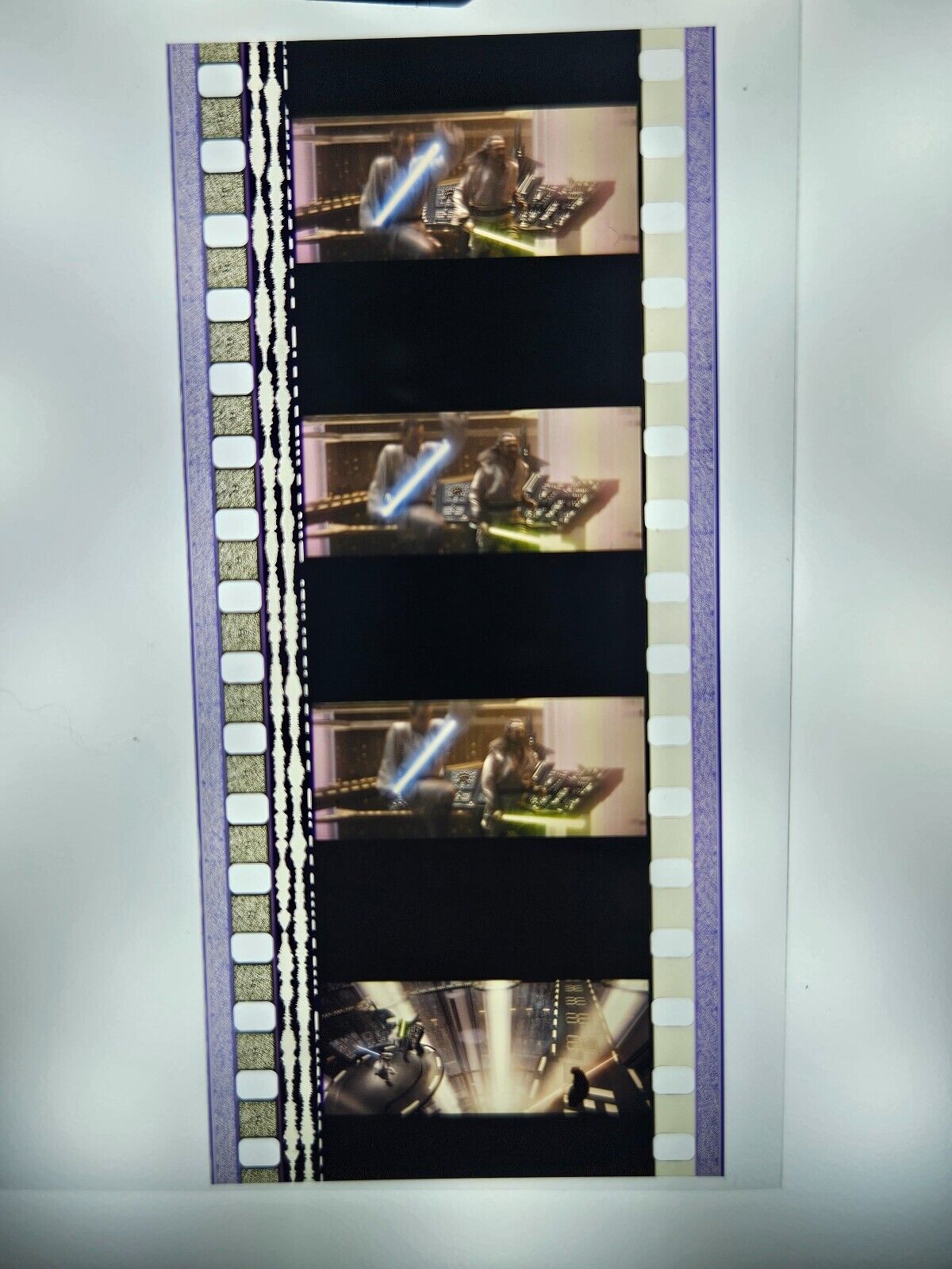 Obi-Wan Maul Star Wars Episode 1 Phantom Menace 35mm Original Film Cells SW2093 Star Wars 35mm Film Cell - Hobby Gems