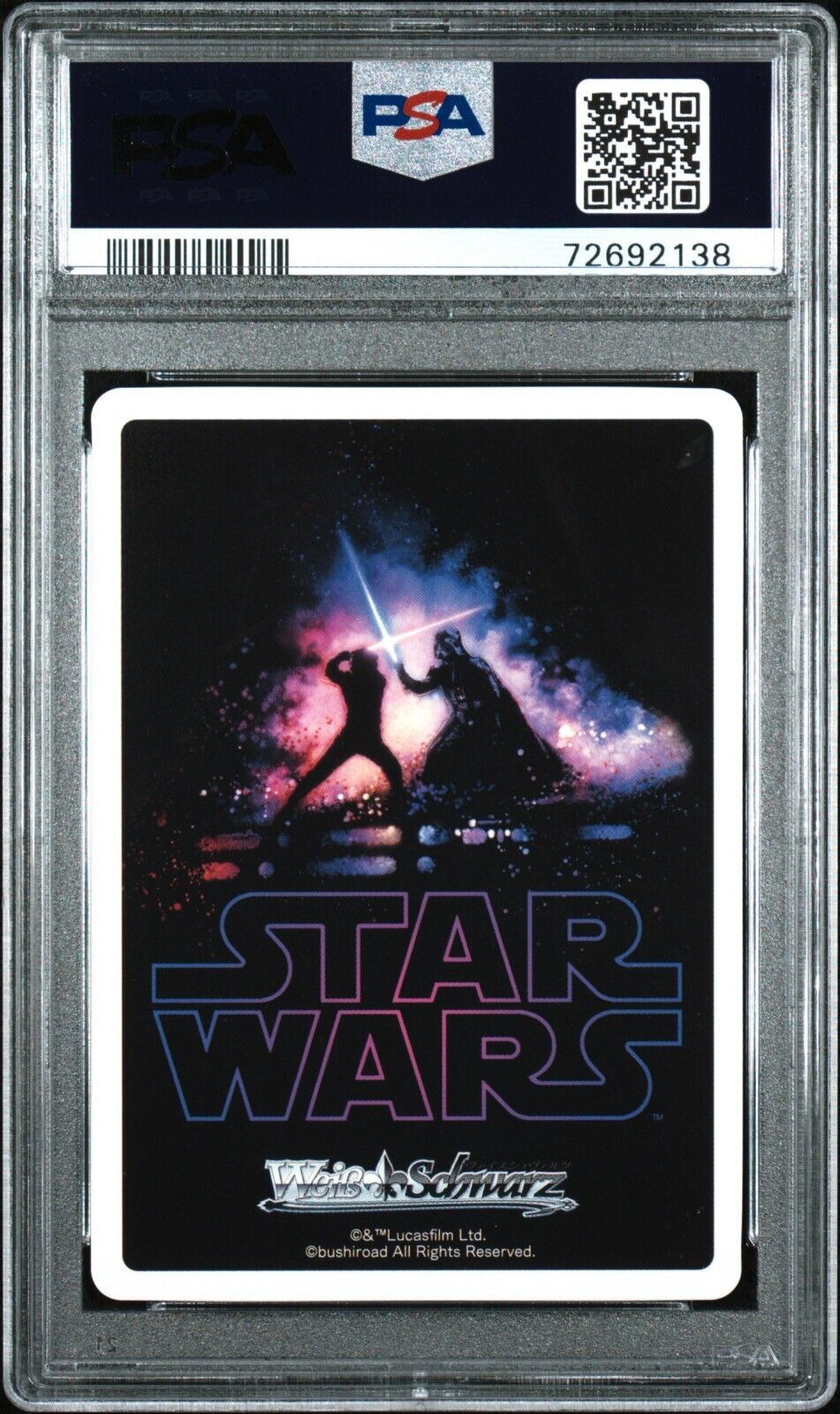 PRINCESS LEIA PSA 10 2022 Weiss Schwarz Star Wars 