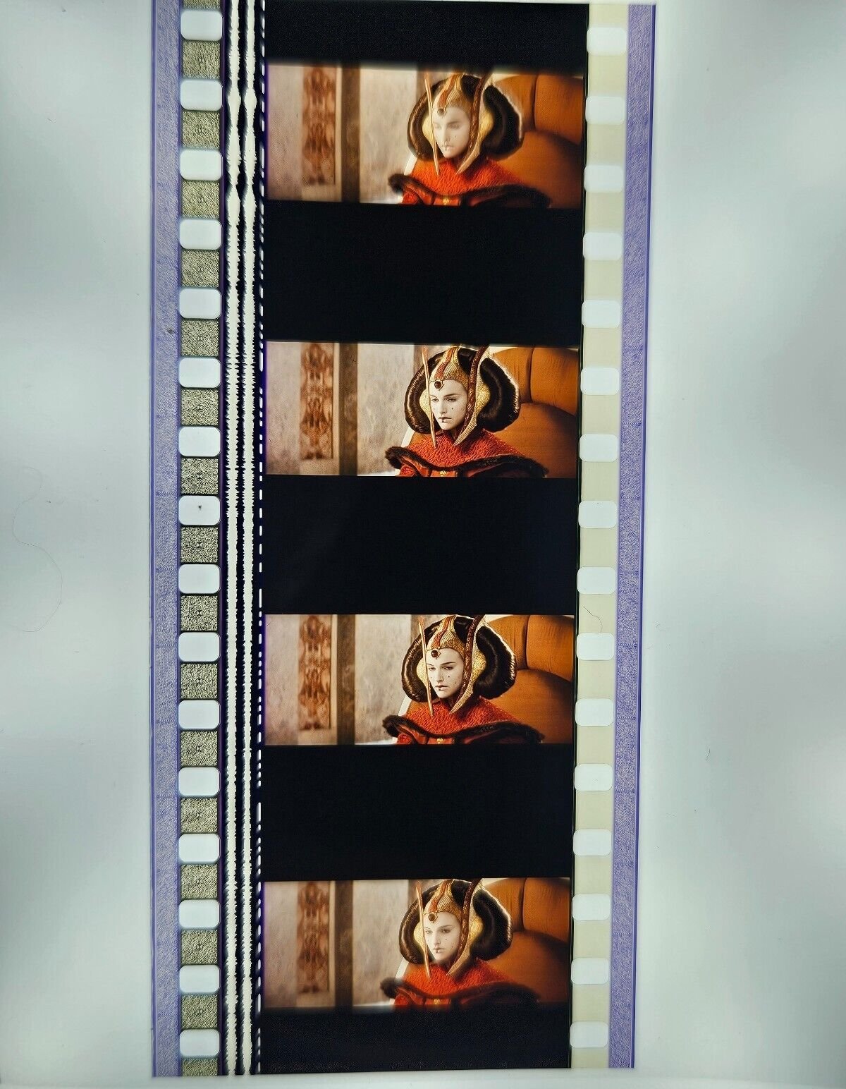 Queen Amidala Star Wars Episode 1 Phantom Menace 35mm Original Film Cells SW2064 Star Wars 35mm Film Cell - Hobby Gems