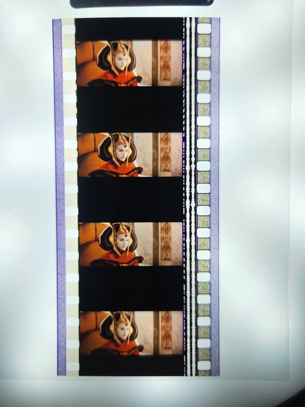 Queen Amidala Star Wars Episode 1 Phantom Menace 35mm Original Film Cells SW2067 Star Wars 35mm Film Cell - Hobby Gems