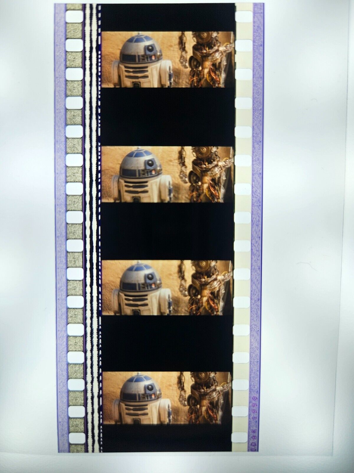 R2-D2 C-3PO Star Wars Episode 1 Phantom Menace 35mm Original Film Cells SW2096 Star Wars 35mm Film Cell - Hobby Gems