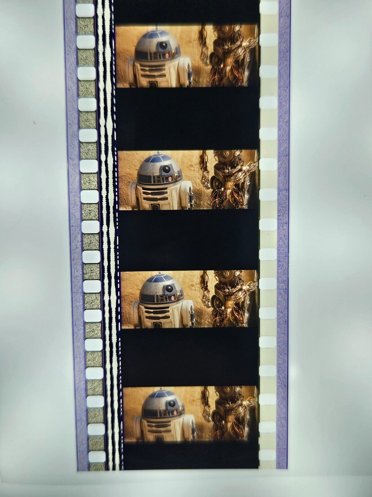 R2-D2 C-3PO Star Wars Episode 1 Phantom Menace 35mm Original Film Cells SW2097 Star Wars 35mm Film Cell - Hobby Gems