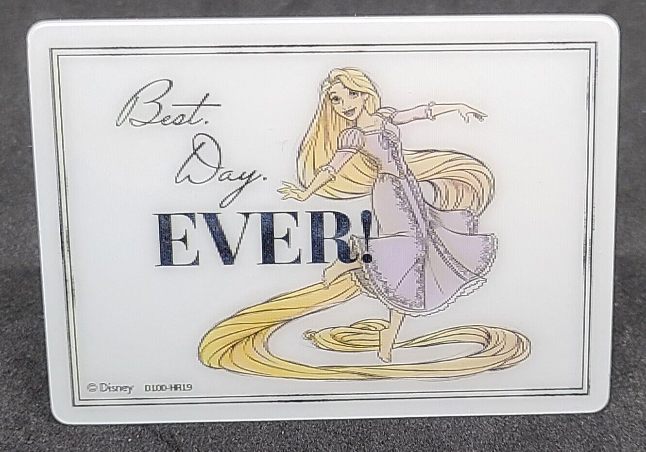 RAPUNZEL 2023 Disney 100 Years Joyful Card Fun 3-D Hand Drawn Lenticular Disney Base - Hobby Gems