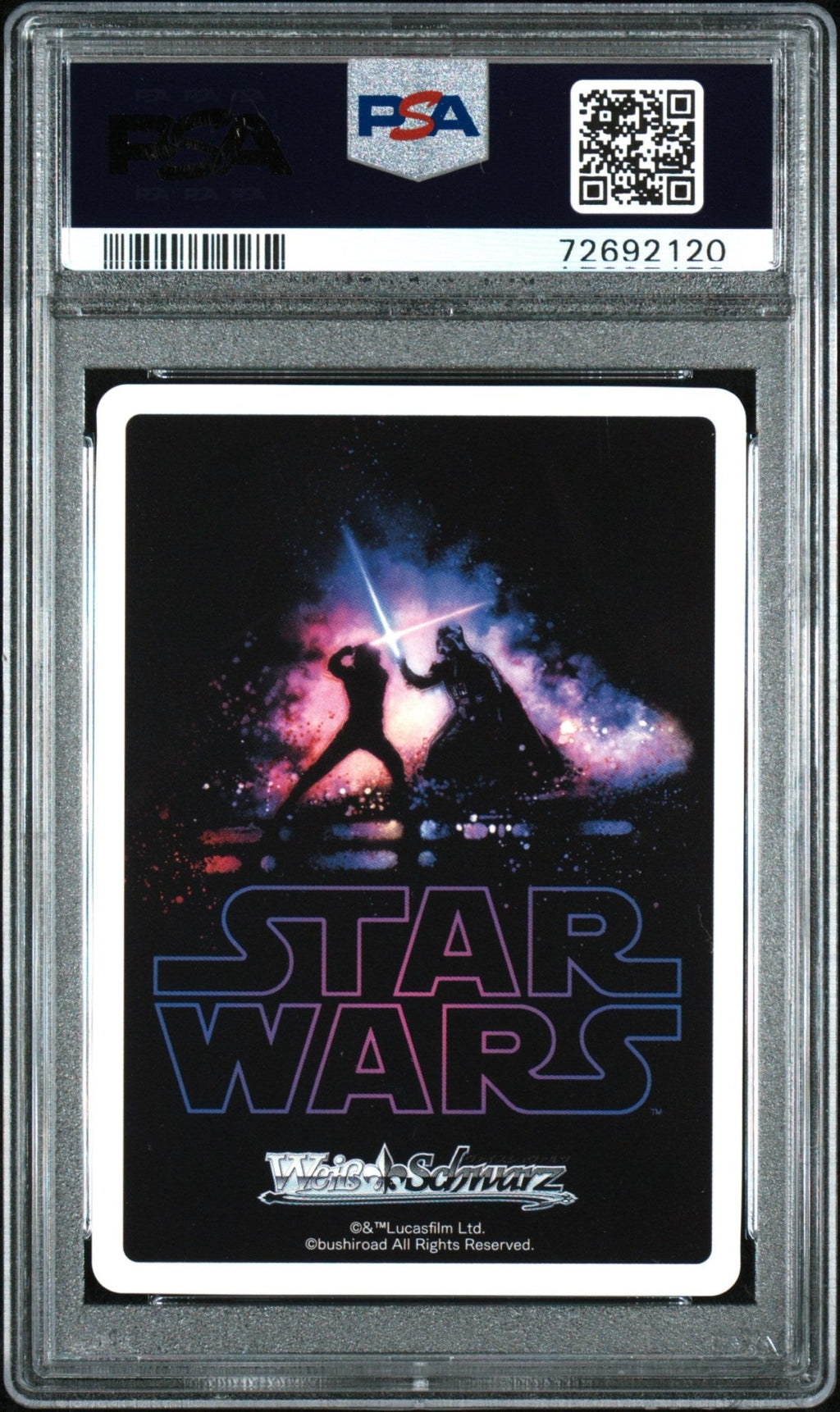 REY KYLO REN PSA 10 2022 Weiss Schwarz Star Wars 