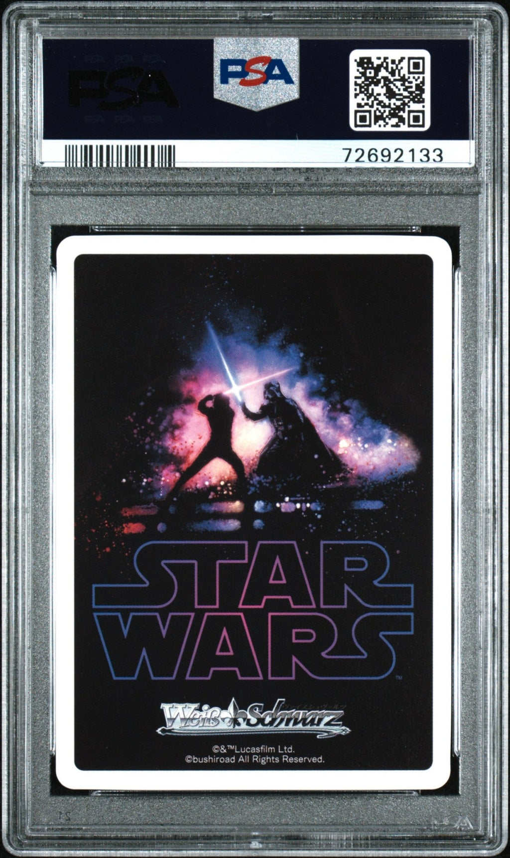 REY PSA 10 2022 Weiss Schwarz Star Wars 