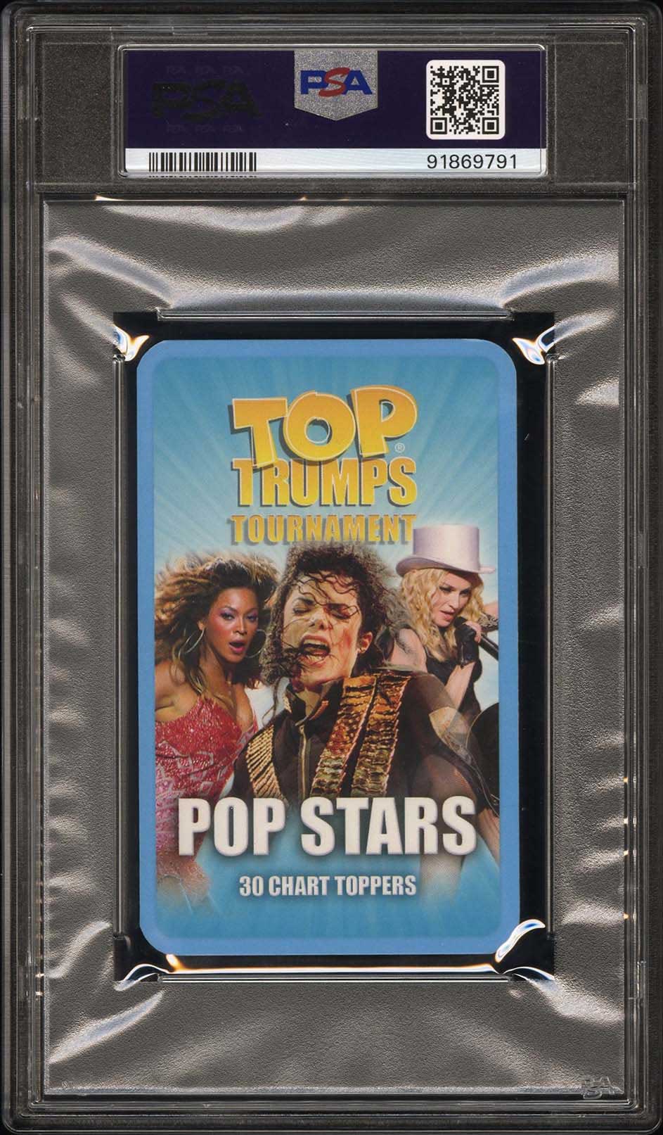 RIHANNA PSA 8 2009 Top Trumps Tournament Pop Stars Pop Culture Base Graded Cards - Hobby Gems