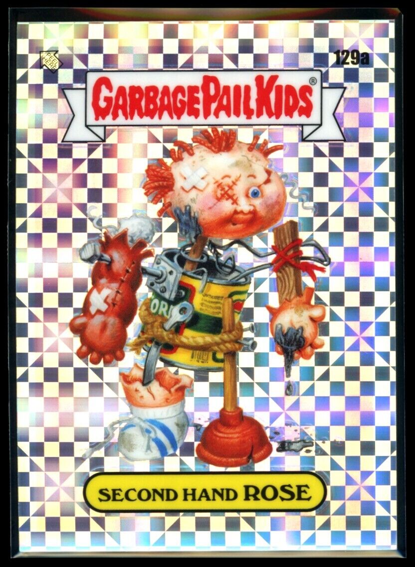 SECOND HAND ROSE 2021 Topps Chrome Series 4 X-Fractor 150 Garbage Pail Kids 129a Garbage Pail Kids Parallel - Hobby Gems
