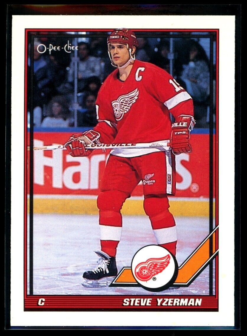 STEVE YZERMAN 1991-92 O-Pee-Chee #424 Hockey Base - Hobby Gems